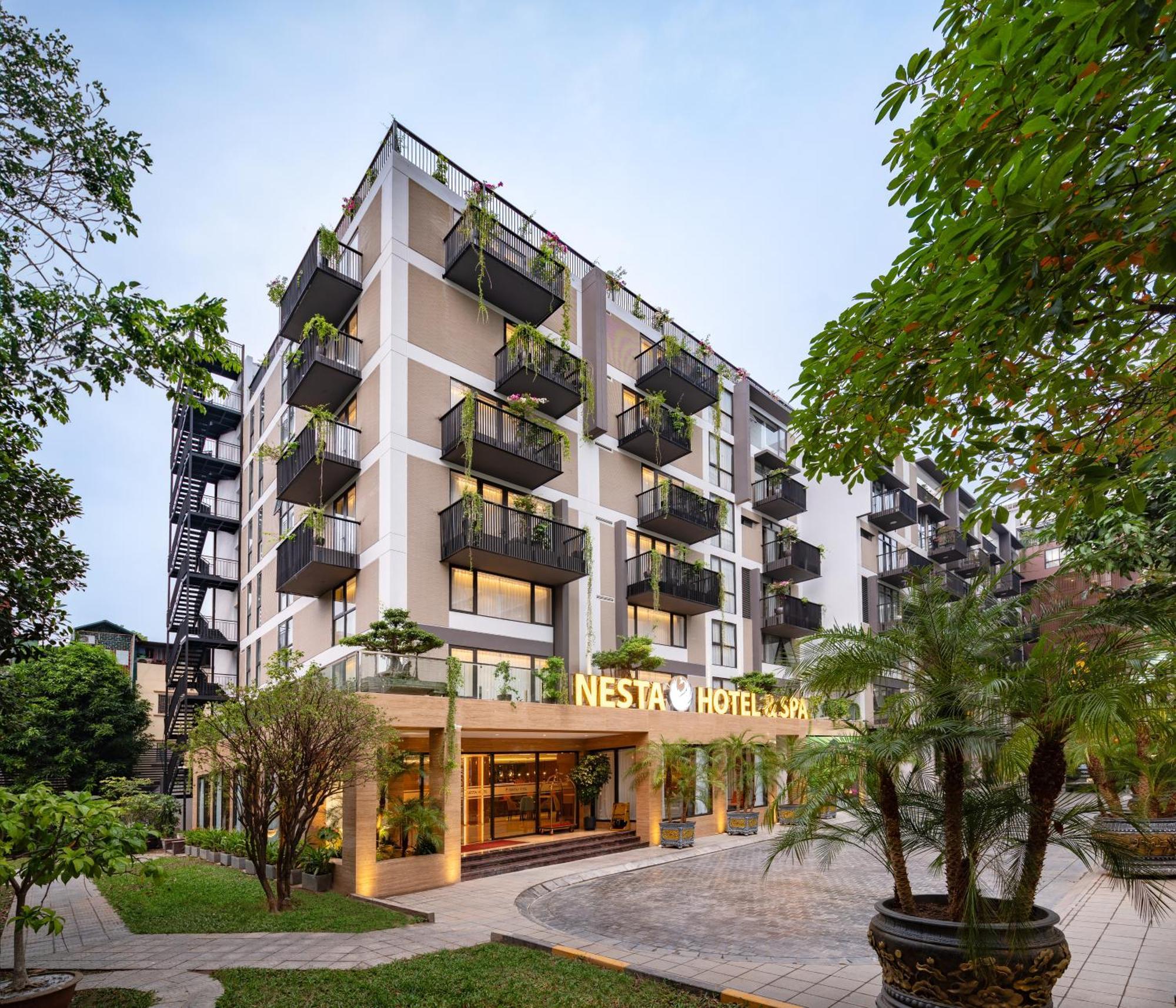 Nesta Hotel & Spa Hanoi Exterior foto